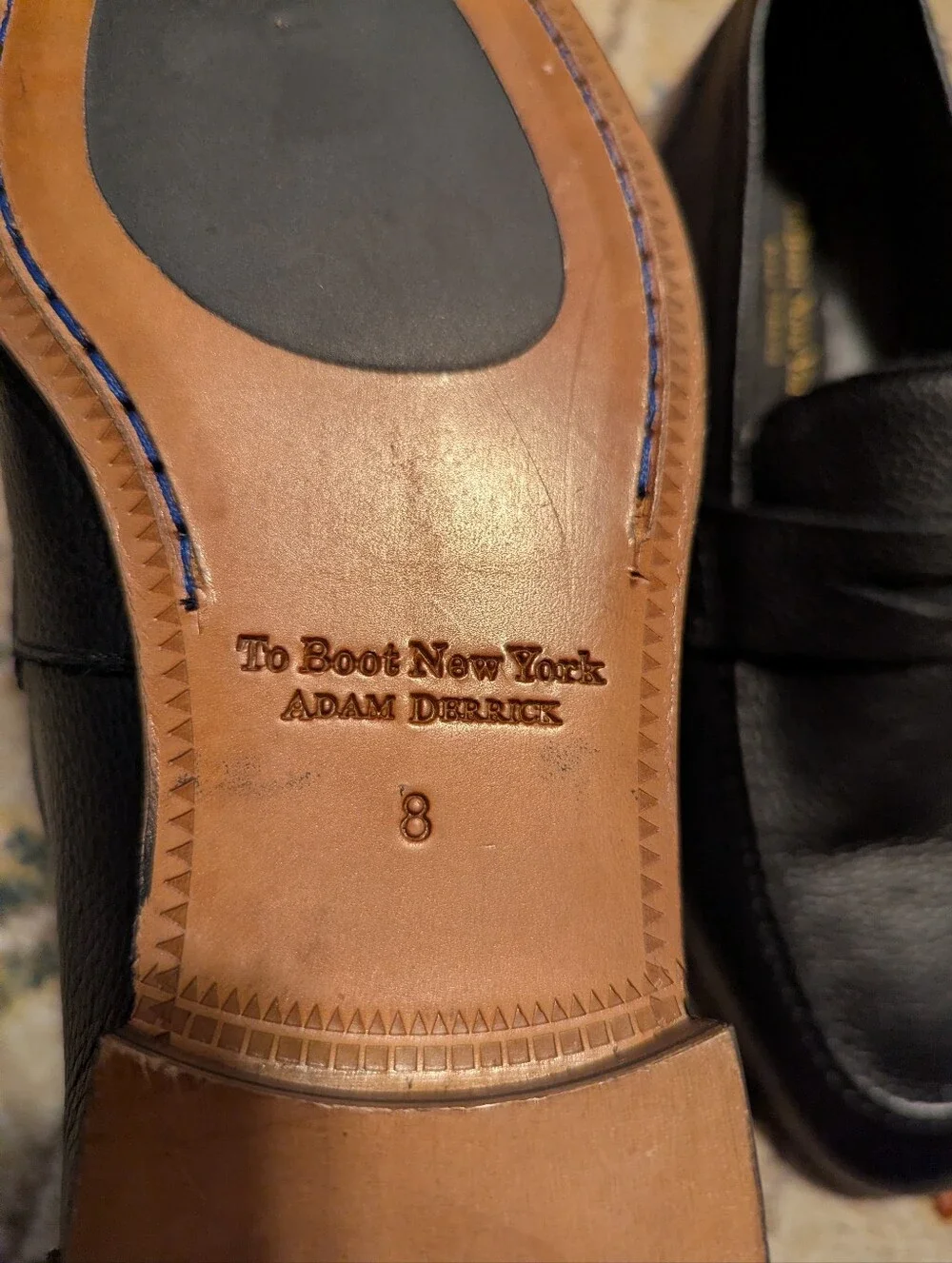 To Boot New York Deville Leather Penny Loafer